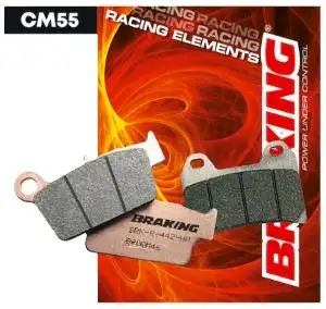 Pastiglie freno anteriori Braking per BMW S 1000 R Cerchi Forgiati 2021 - Mescola CM55 sinterizzata strada 994CM55