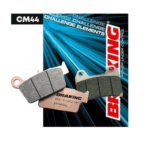 Pastiglie freno anteriori Braking per Honda CRF 300 L 21-25 - Mescola CM44 sinterizzata offroad 200CM44