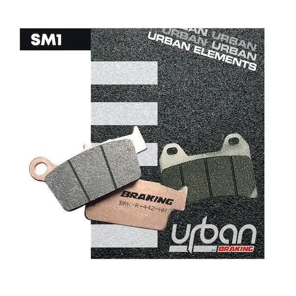 Pastiglie freno anteriori Braking per Honda XL 750 V Transalp 23-24 - Mescola SM1 semi-metallica 200SM1