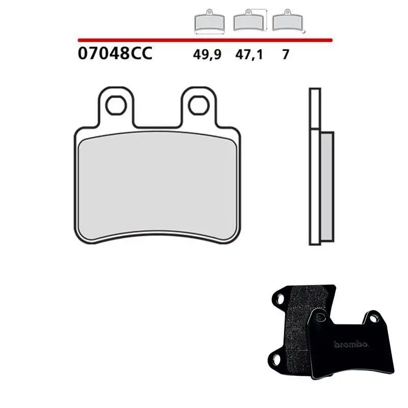 Pastiglie freno posteriori Brembo per peugeot satelis 250 06-12 - Mescola primo equipaggiamento Scooter 07048