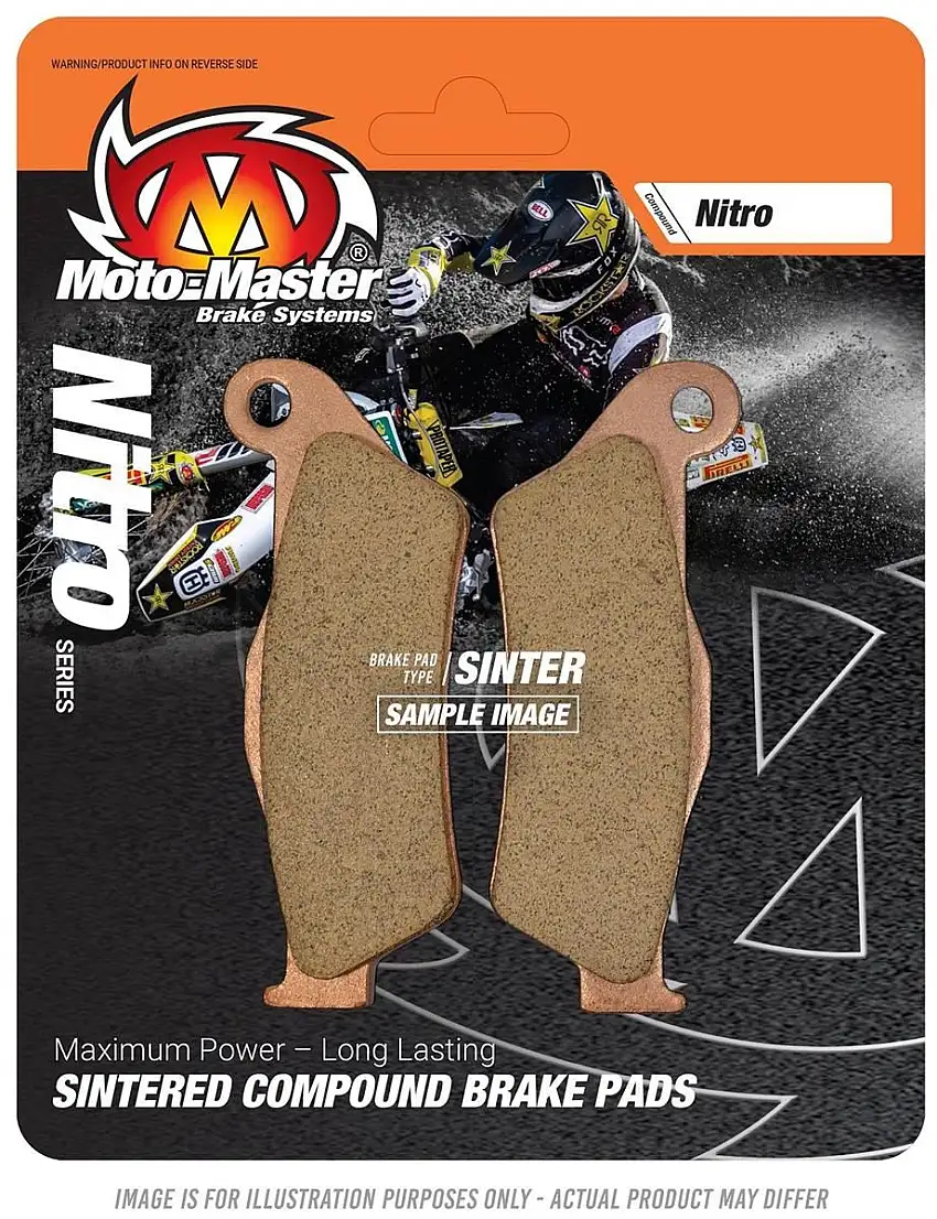 Pastiglie freno posteriori Moto Master Nitro per GasGas MCF 450 21-25 - Mescola sinterizzata offroad