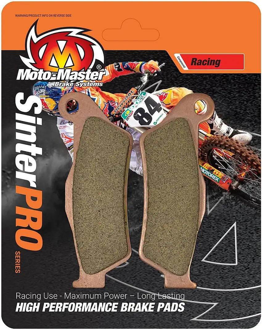Pastiglie freno posteriori Moto Master SinterPRO Racing per Husqvarna SM 50 11-13 - Mescola sinterizzata racing offroad