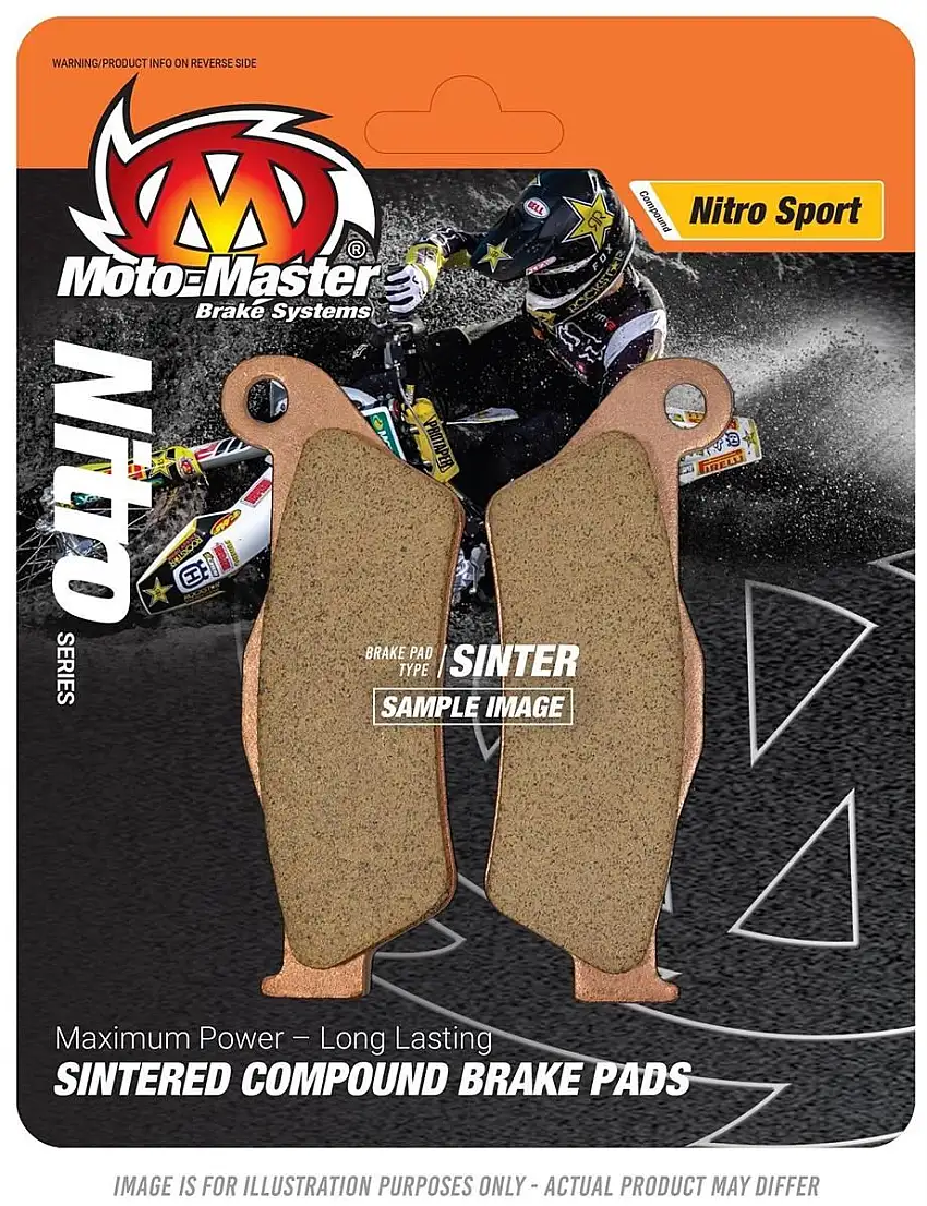 Pastiglie freno posteriori Moto Master Nitro Sport per KTM 520 SX 00-02 - Mescola sinterizzata offroad