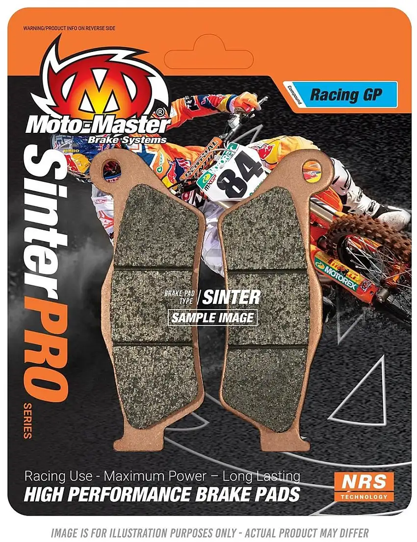 Pastiglie freno posteriori Moto Master SinterPRO Racing GP per Sherco 250 SE 13-15 - Mescola sinterizzata racing offroad