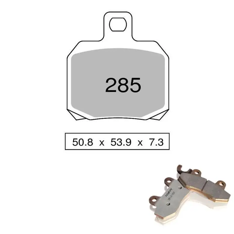 Pastiglie freno posteriori Nissin per Aprilia RSV4 1000 R APRC 11-14 - Mescola Sinterizzata ST/MX 03 442P28503