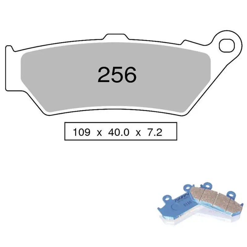 Pastiglie freno posteriori Nissin per Ducati Diavel V4 ABS 2024 - Mescola Organica NS 04 442P25604