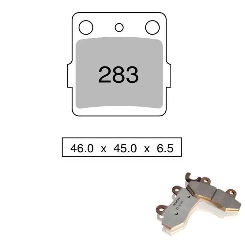 Pastiglie freno posteriori Nissin per Husqvarna CR 360 92-93 - Mescola Sinterizzata ST/MX 03 442P28303