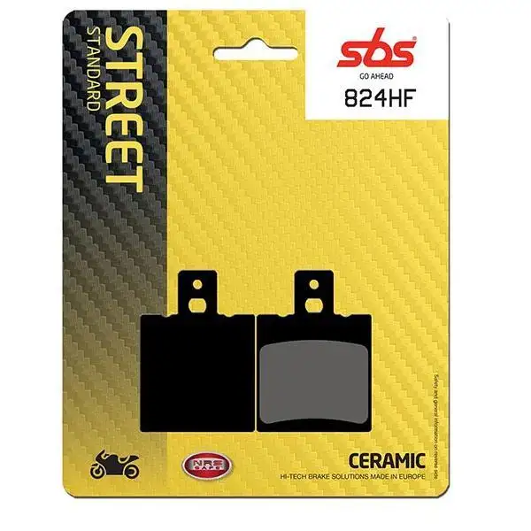 Pastiglie freno posteriori SBS per Aprilia RS 125 93-05 - Mescola HF ceramica strada 824HF
