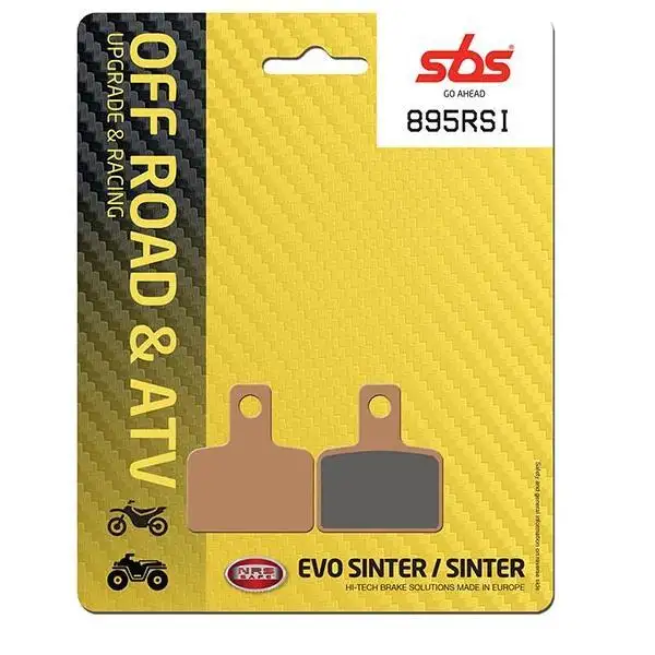 Pastiglie freno posteriori SBS per Beta EVO 300 2T 12-24 - Mescola RSI sinterizzata Off-road 895RSI