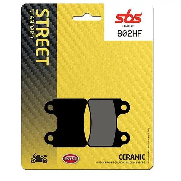 Pastiglie freno posteriori SBS per Beta Rev-3 250 00-04 - Mescola HF ceramica strada 802HF