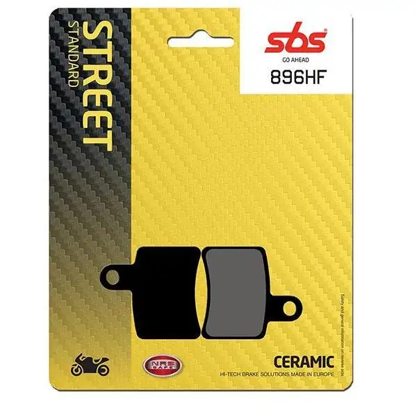 Pastiglie freno posteriori SBS per Beta Rev-3 250 05-13 - Mescola HF ceramica strada 896HF