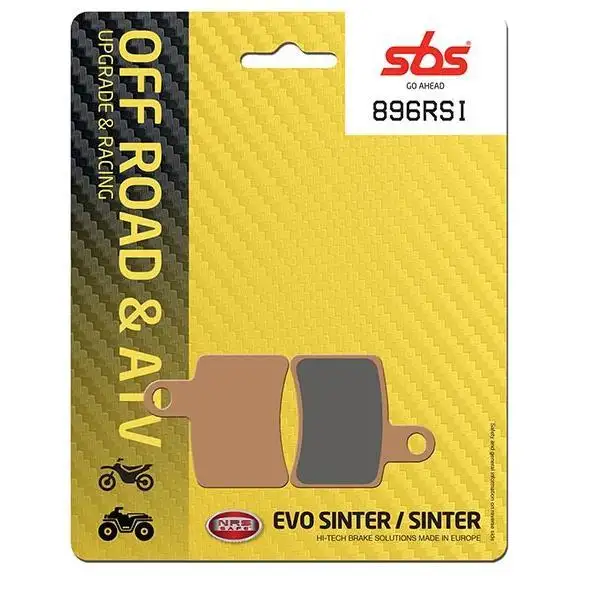Pastiglie freno posteriori SBS per Beta Rev-3 250 05-13 - Mescola RSI sinterizzata Off-road 896RSI