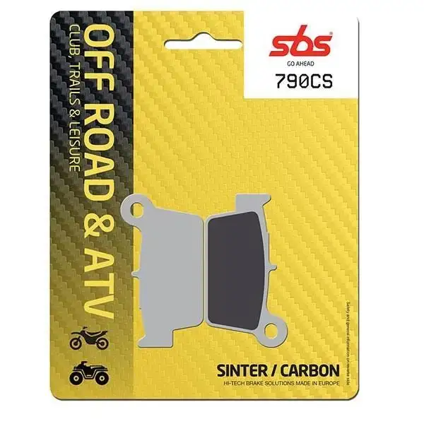 Pastiglie freno posteriori SBS per Beta RR 300 Enduro 13-24 - Mescola CS Carbon Off-road 790CS