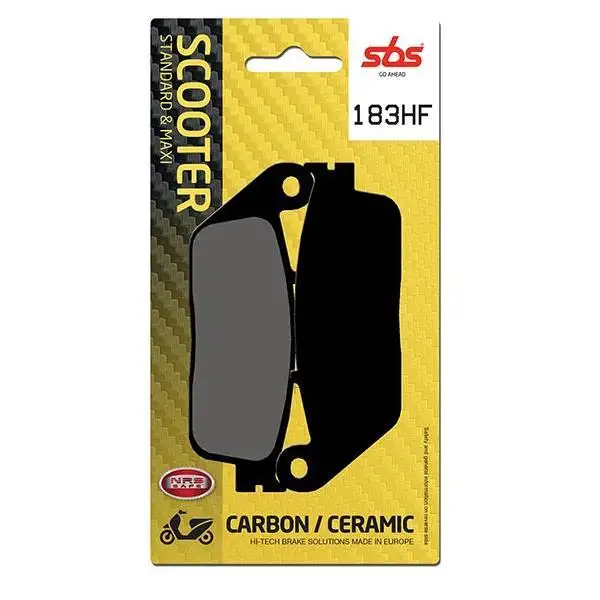 Pastiglie freno posteriori SBS per BMW C 650 GT 12-20 - Mescola HF ceramica strada 183HF