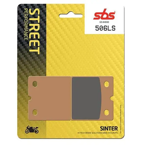 Pastiglie freno posteriori SBS per BMW R 100 RT 80-84 - Mescola LS sinterizzata strada 506LS