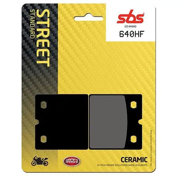 Pastiglie freno posteriori SBS per BMW R 1100 RS 94-01 - Mescola HF ceramica strada 640HF