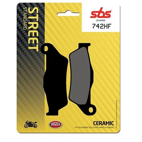 Pastiglie freno posteriori SBS per BMW R 1150 RS 01-05 - Mescola HF ceramica strada 742HF