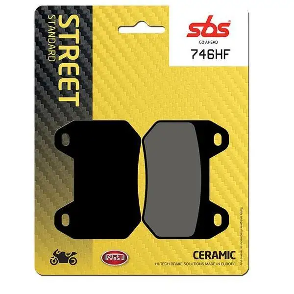 Pastiglie freno posteriori SBS per BMW R 1200 C Classic 03-05 - Mescola HF ceramica strada 746HF