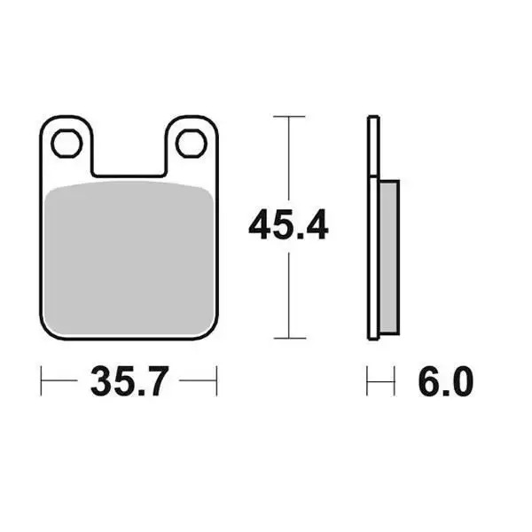 Pastiglie freno posteriori SBS per derbi senda sm drd racing ltd e2 50 06-07 - Mescola SI sinterizzata Off-road 559SI