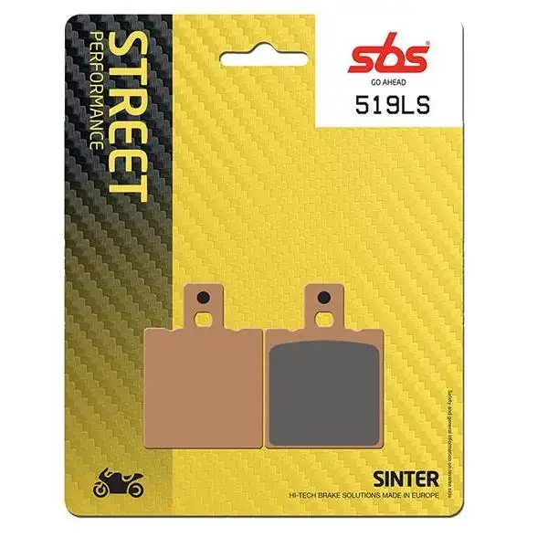 Pastiglie freno posteriori SBS per Ducati Monster 400 95-03 - Mescola LS sinterizzata strada 519LS