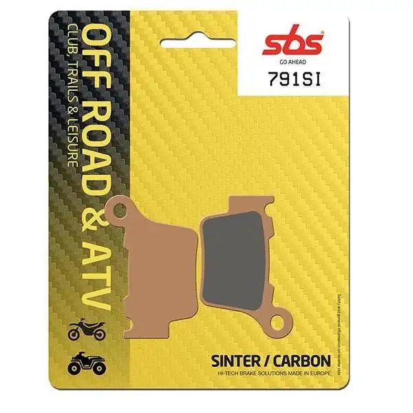 Pastiglie freno posteriori SBS per GasGas EC 500 F 2024 - Mescola SI sinterizzata Off-road 791SI