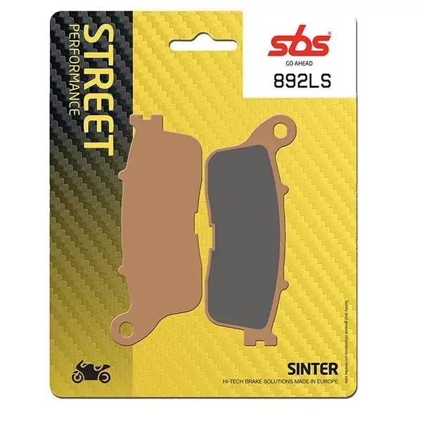 Pastiglie freno posteriori SBS per Honda Crosstourer 1200 DCT 12-19 - Mescola LS sinterizzata strada 892LS