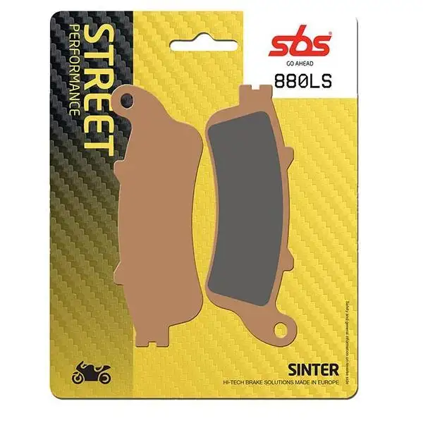 Pastiglie freno posteriori SBS per Honda Gold Wing 1800 01-17 - Mescola LS sinterizzata strada 880LS