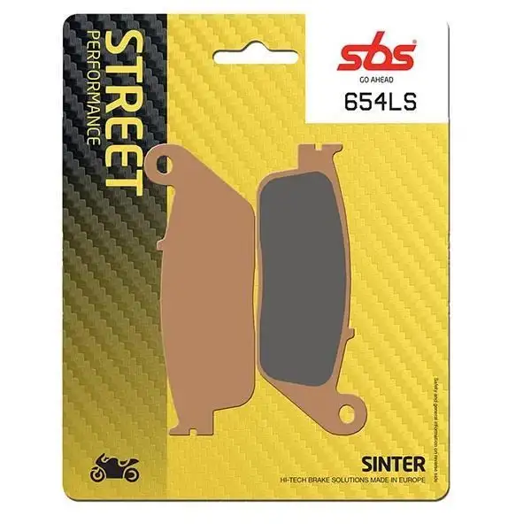 Pastiglie freno posteriori SBS per Honda ST 1100 Pan European 91-01 - Mescola LS sinterizzata strada 654LS