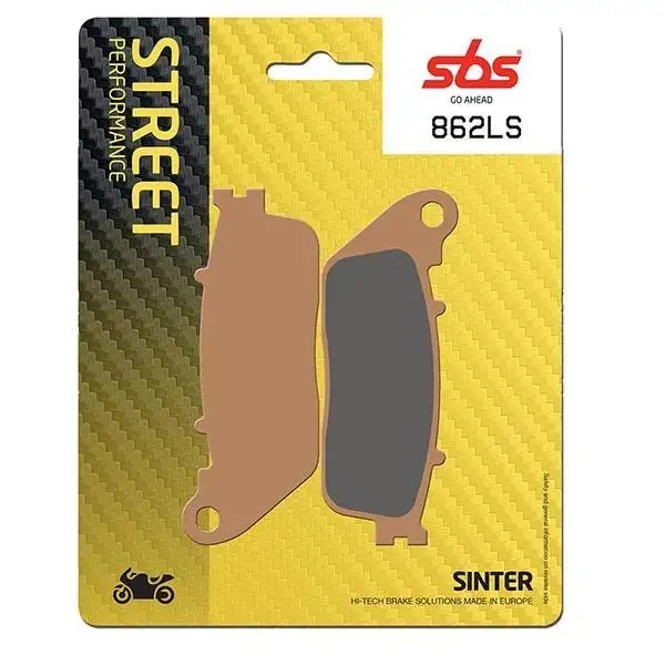 Pastiglie freno posteriori SBS per Honda VFR 1200 10-15 - Mescola LS sinterizzata strada 862LS