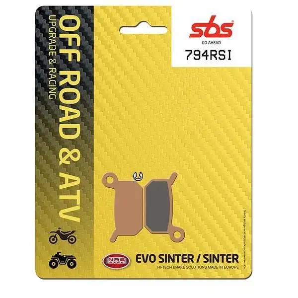 Pastiglie freno posteriori SBS per Husqvarna TC 50 21-24 - Mescola RSI sinterizzata Off-road 794RSI