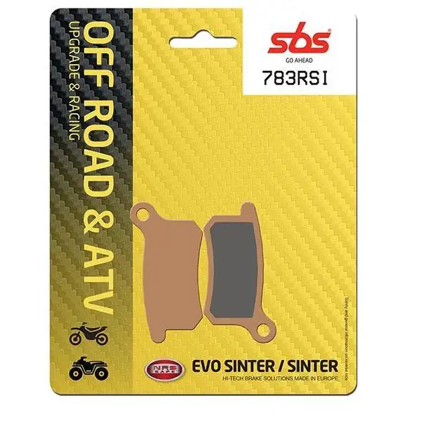 Pastiglie freno posteriori SBS per Husqvarna TC 65 17-22 - Mescola RSI sinterizzata Off-road 783RSI