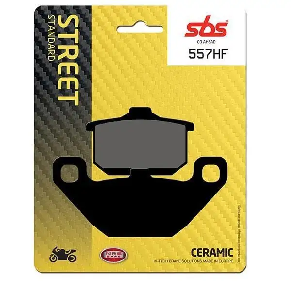 Pastiglie freno posteriori SBS per kawasaki vn vulcan 88 se 1500 87-90 - Mescola HF ceramica strada 557HF