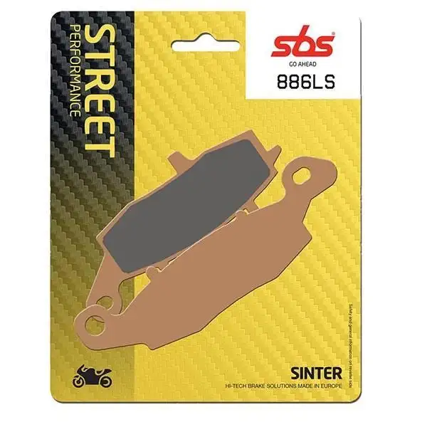 Pastiglie freno posteriori SBS per kawasaki vn vulcan classic fi 1500 00-03 - Mescola LS sinterizzata strada 886LS