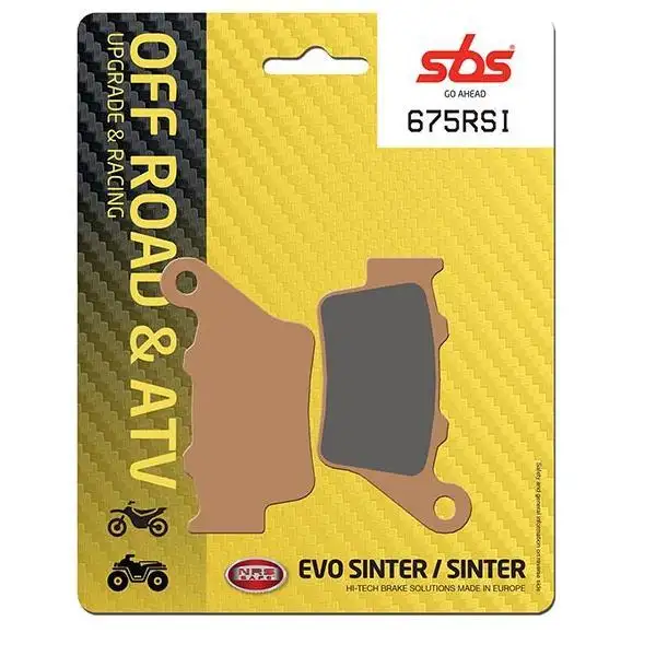 Pastiglie freno posteriori SBS per KTM 620 Duke 94-98 - Mescola RSI sinterizzata Off-road 675RSI