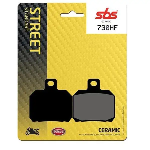 Pastiglie freno posteriori SBS per moto guzzi nevada s 750 10-11 - Mescola HF ceramica strada 730HF