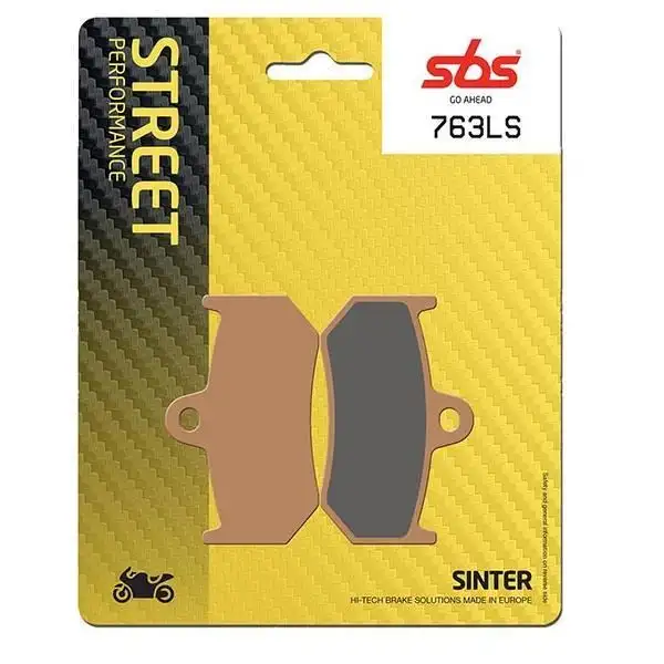 Pastiglie freno posteriori SBS per mv agusta f4 ft 1000 10-12 - Mescola LS sinterizzata strada 763LS