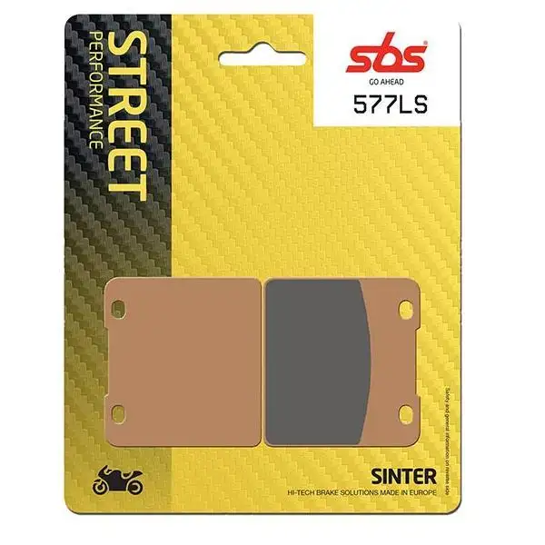 Pastiglie freno posteriori SBS per Suzuki Intruder 1500 98-01 - Mescola LS sinterizzata strada 577LS