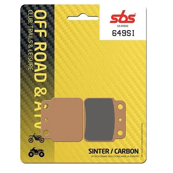 Pastiglie freno posteriori SBS per Suzuki LTZ 400 02-12 - Mescola SI sinterizzata Off-road 649SI