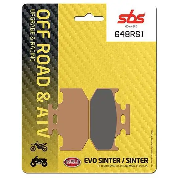 Pastiglie freno posteriori SBS per Suzuki RM 125 91-95 - Mescola RSI sinterizzata Off-road 648RSI