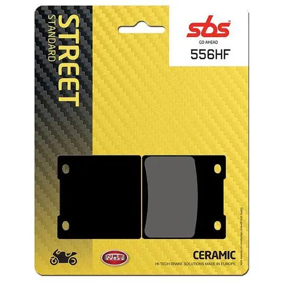 Pastiglie freno posteriori SBS per Suzuki SV 650 N 99-02 - Mescola HF ceramica strada 556HF