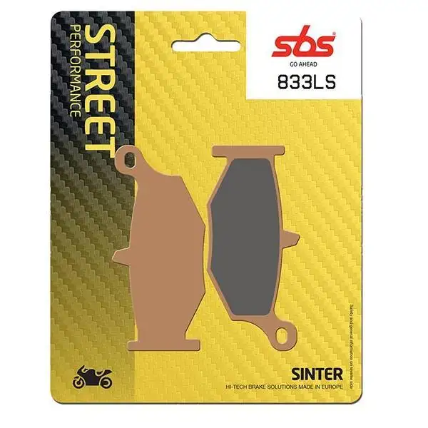 Pastiglie freno posteriori SBS per Suzuki V-Strom 1000 14-16 | 18-19 - Mescola LS sinterizzata strada 833LS