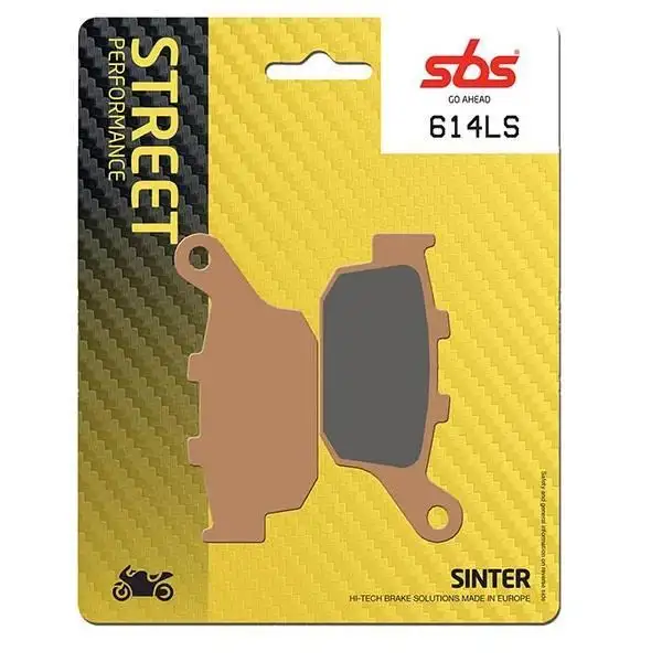 Pastiglie freno posteriori SBS per triumph tt 600 00-04 - Mescola LS sinterizzata strada 614LS