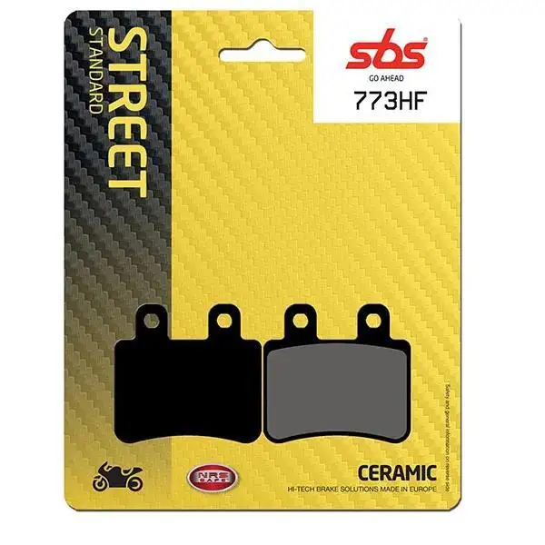 Pastiglie freno posteriori SBS per Yamaha DT 50 R 03-13 - Mescola HF ceramica strada 773HF