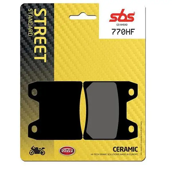 Pastiglie freno posteriori SBS per Yamaha Fazer 1000 01-05 - Mescola HF ceramica strada 770HF