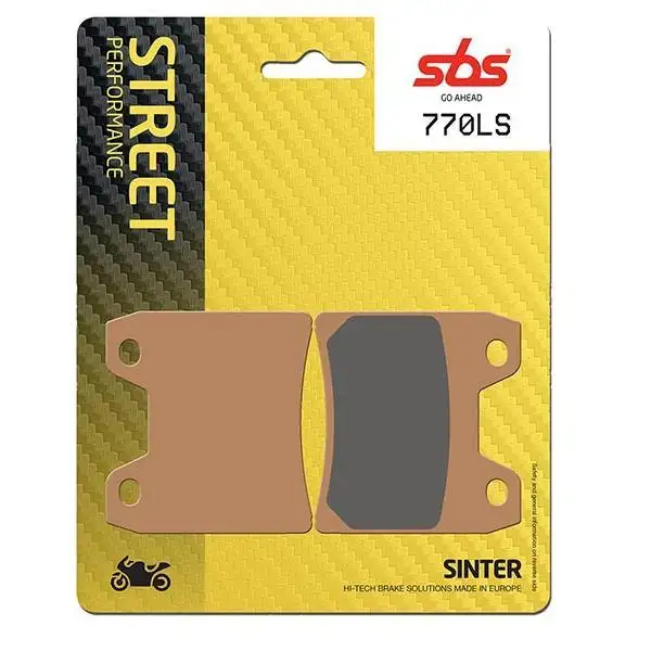 Pastiglie freno posteriori SBS per Yamaha Fazer 1000 01-05 - Mescola LS sinterizzata strada 770LS