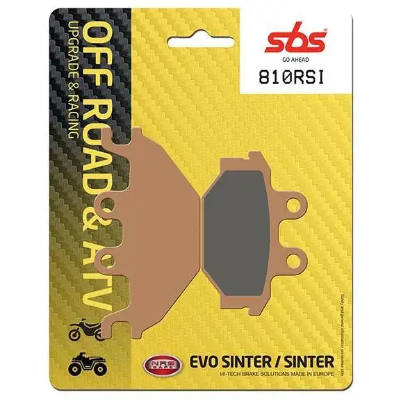 Pastiglie freno posteriori SBS per Yamaha MT 125 14-19 - Mescola RSI sinterizzata Off-road 810RSI