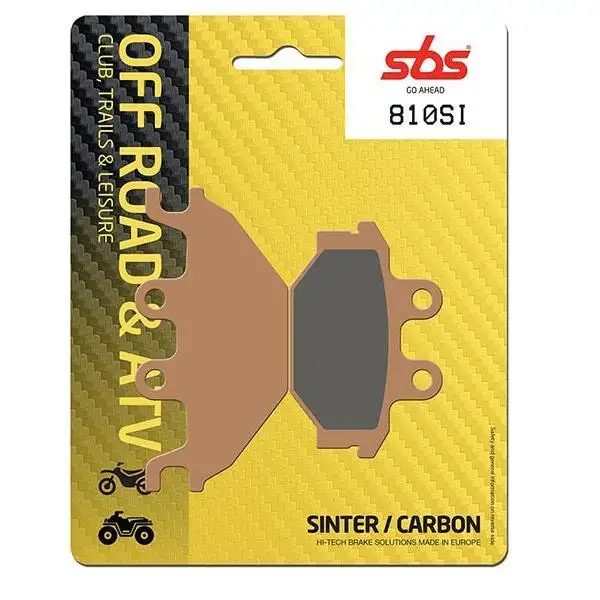 Pastiglie freno posteriori SBS per Yamaha MT 125 14-19 - Mescola SI sinterizzata Off-road 810SI
