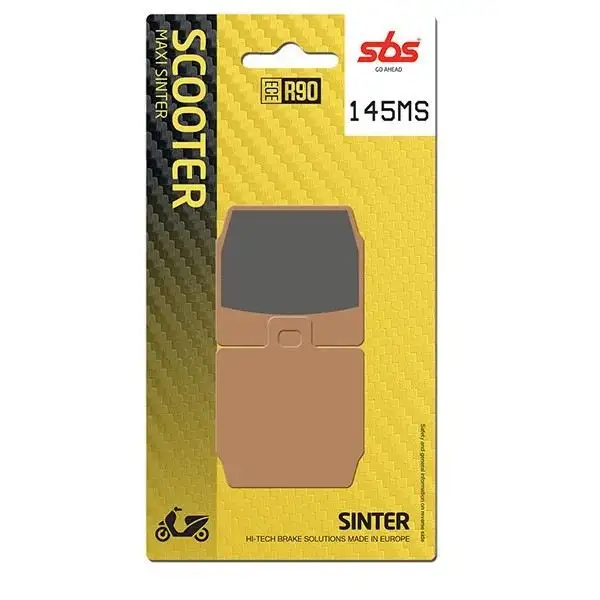 Pastiglie freno posteriori SBS per yamaha ns aerox 50 13-16 - Mescola MS Sinterizzata Scooter 145MS