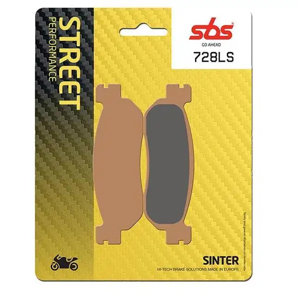 Pastiglie freno posteriori SBS per Yamaha R1 02-03 - Mescola LS sinterizzata strada 728LS