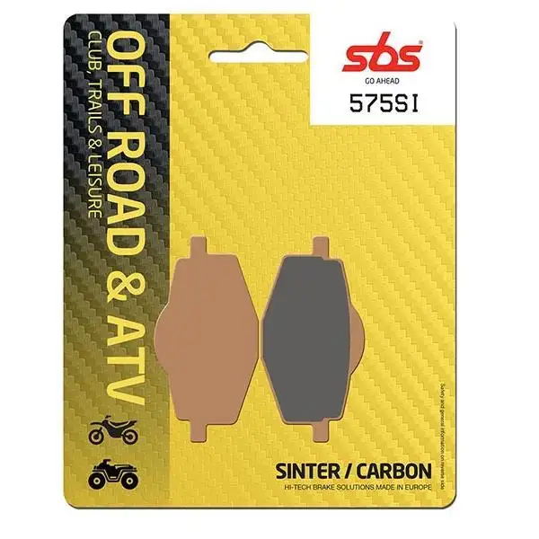 Pastiglie freno posteriori SBS per Yamaha XT 600 87-89 - Mescola SI sinterizzata Off-road 575SI